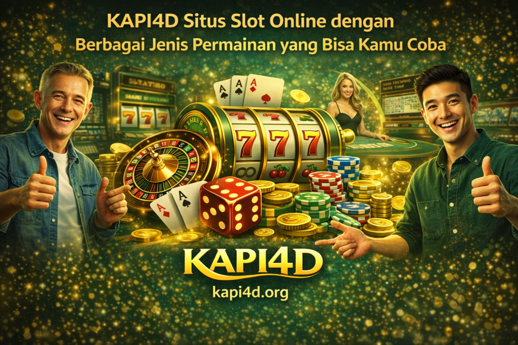 KAPI4D Situs Slot Online dengan Berbagai Jenis Permainan
